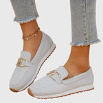 Sophie | Comfort Loafers with Gold Detail