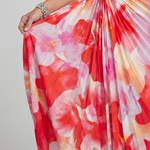 Carla | One Shoulder Pleated Bodice Midi Dress
