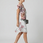 Kualani | Clean Floral Knee Length Dress