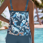 Evie | U-Neck Floral Tankini