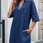 Jade | Casual Denim Dress