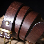 Harlan Full-Grain Leather Belt
