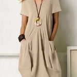 Oriane | Fluid Casual Maxi Dress-