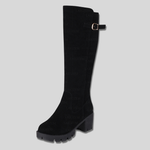 Calista - Suede Knee High Boots