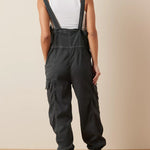 Women's Drape Baggy Cargo Overalls