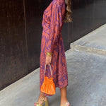 Julieta | Printed midi dress