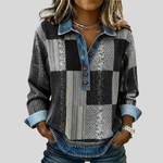 Meridell | Color-Block Print Sweater