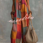 Maya Boho Chic Patchwork Jumpsuit