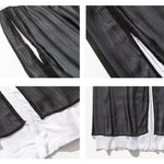 Double-layered Wide-leg Loose Trousers