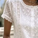 Amélie™ | Lace Detail Blouse