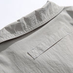Japanese Retro Multi-pocket Patchwork Loose T-shirt