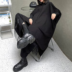 Asymmetric Loose Casual Drape Shirt