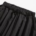 Loose Embroidered Irregular Culottes