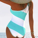 Isabella | Striped One-Piece Swimsuit