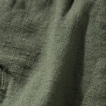 Thin Cotton and Linen Basic Solid Color Straight Loose Shorts