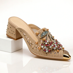 Odette Cherry Belle Heels