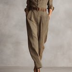 Celia™ | Brown Jumpsuit with Sophisticated Details