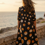 Vespera | Sunset Dot Dress