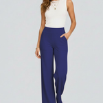 Sophie Wallace | High-Waisted Wide-Leg Trousers For Women