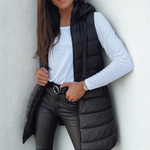 Betty | Long Hooded Puffer Jacket