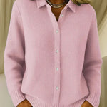 Camille™ | Textured Button-Up Cardigan