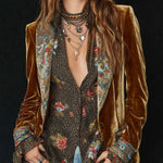 ANITA™ - ELEGANT VINTAGE FLORAL BLAZER