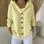 Zoé™ - Soft Knit Cardigan with Hood