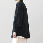 Japanese Retro Washed Cotton Loose Shirt