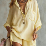 Amalfi Breeze Linen 2-Piece Set