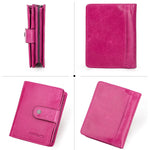 RFID Multifunctional Leather Wallet