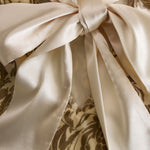 Stylish And Elegant Champagne-colored Velvet Printed Shirt