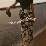 Classic 3D Floral Embroidery Off The Shoulder Short Sleeve Sheath Midi Dress