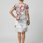 Kualani | Clean Floral Knee Length Dress