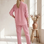 Noor™ | Long Sleeve Shirt Tapered Pants Set