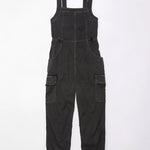 Women's Drape Baggy Cargo Overalls