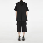 Sleeveless Suit Vest Top