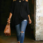 Amiyah | Asymmetric Blouse