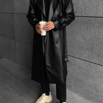Soft Pu Leather Windbreaker Jacket