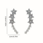 Timeless flower-shaped earrings