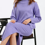 Zeagoo Women's Casual Loose Fashion Long Skirt Two-piece Set
