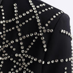 Rhinestone Loose Suit Jacket