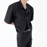 Zipped Casual Shirt