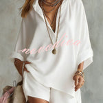 Amalfi Breeze Linen 2-Piece Set