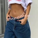 Fashionable Printed Loose Crew Neck Short Sleeve Casual T-Shirt