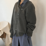 Luna Women's Cardigan Soft Knit Asymmetrical Buttons Relaxed Fit Casual Layering All Seasons™