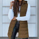 Betty | Long Hooded Puffer Jacket