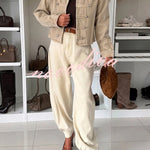 Chivalry Denim Antique Silver Button Ribbon Military Pattern Long Sleeve Jacket