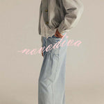 We The Free Denim Mid Rise Pocket Knotted Ankle Hem Lotus Balloon Jeans
