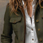 BELLE™ - ELEGANT VINTAGE HOUNDSTOOTH BLAZER