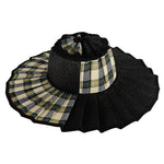 Stylish Foldable Sun-protective Woven Casual Straw Hat